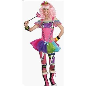 NIB Junior Hip Hop Queen Costume Jr. Small 3-5